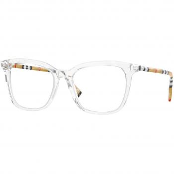 Burberry BE2390F Asian Fit 3889 Armazones para Mujer Cristal, Lentes Recetadas Para Mujer Transparentes, Gafas Recetadas para Mujer Cristal, Ajuste Asiático 3889 Gafas