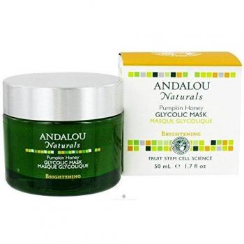 Pack of 5 x Andalou Naturals Glycolic Brightening Mask Pumpkin Honey - 1.7 fl oz