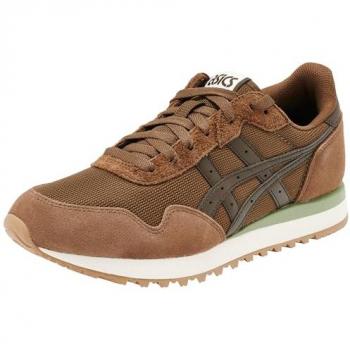 ASICS Tiger Runner II Unisex Sneakers in Brown Storm/Black Coffee, Size 38