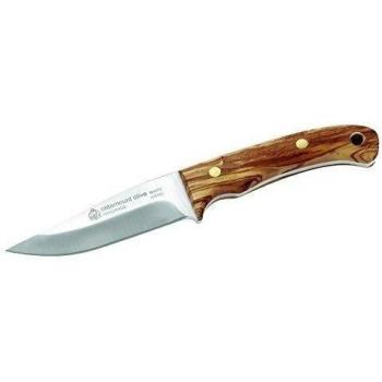 Puma cuchillo IP Catamount oliva, acero 440 C, madera de oliva, pielscheide, 30541.