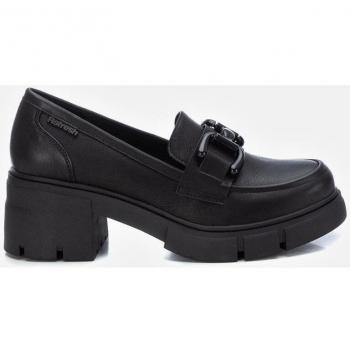 Refresh Mujer Mocasines con Hebilla Negro Tacón 6cm Suela de Goma 171342