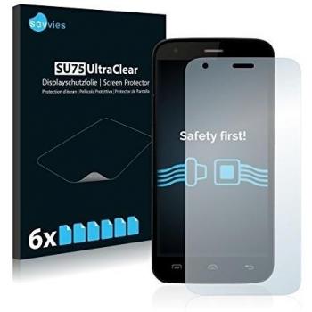 savvies Protector Pantalla Compatible con Doogee Valencia 2 Y100