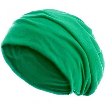style3 Gorro Slouch Beanie de Fino Tejido de Punto Transpirable y Ligero, Gorro Unisex One Size, Color:Mint