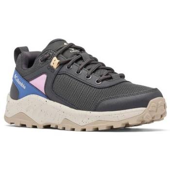 Columbia Zapatillas De Senderismo Trailstorm™ Impermeables de Tiro Bajo, Color Negro y Gris Antracita, Modelo para Mujer - Talla 38