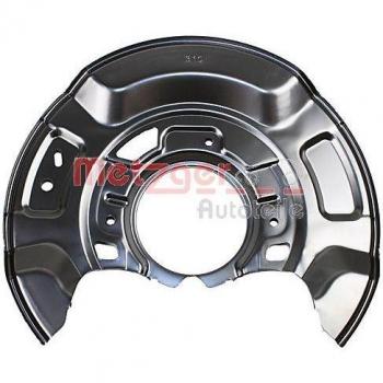 Chapa protectora contra salpicaduras, disco de freno METZGER 6115295