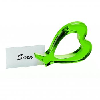 Guzzini Juego 6 servilleteros 'Love' 7,7 x 1,5 x h5,5 cm