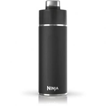 Botella Térmica Ninja Thirsti 700ml Negra - Triple Aislamiento, Acero Inoxidable, Antifugas, Apta para Lavavajillas