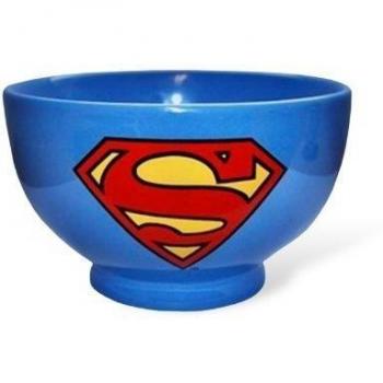 Blue Superman Cereal Bowl