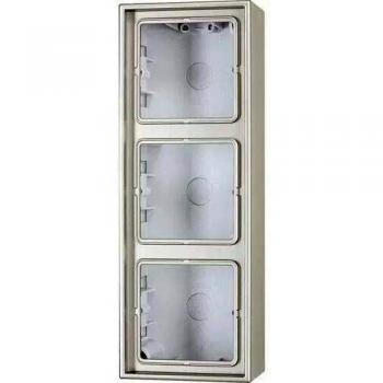 Caja Superficie Triple Mecanismo 583A Aluminio JUNG AL2583A-L
