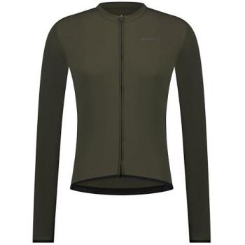 Maillot de Manga Larga Shimano Futuro Verde Oscuro - Talla L