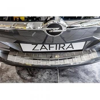 tuning-art 3235 Protección Parachoques para Opel Zafira Tourer C Acero INOX, 5 años de garantía