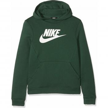 Nike Spring Club Fleece HBR Sudadera, Niños, Verde