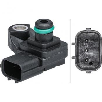 Sensor de presión de sobrealimentación HELLA 6PP 009 403-351 para VOLVO: XC 60, V60, XC 90, S60, V90, S90 & POLESTAR: Polestar 1