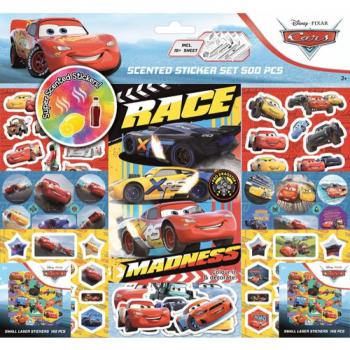 Super set de 500 pegatinas de Cars