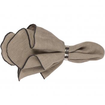 broste Copenhagen Gracie servilleta, beige, 45x45