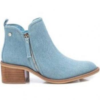 Botín de mujer Xti 142761 Jeans cremallera
