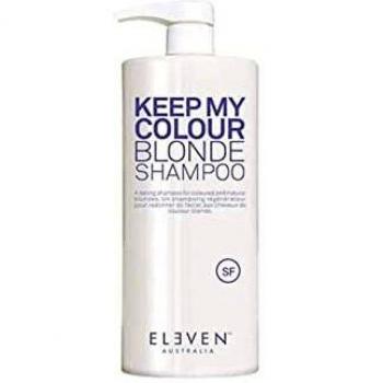Champú Eleven Australia Keep My Colour 960 ml - Champú para cabello teñido, formulado para proteger y mantener el color, adecuado para cabellos rubios, libre de sulfatos y parabenos, con ingredientes hidratantes y nutritivos