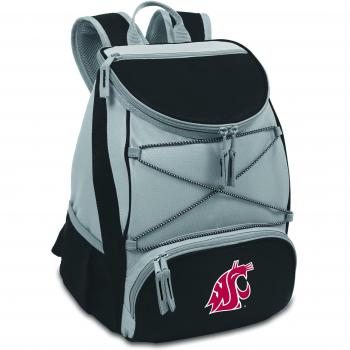 Picnic Time NCAA Washington State Cougars PTX Insulated Backpack Cooler, Black