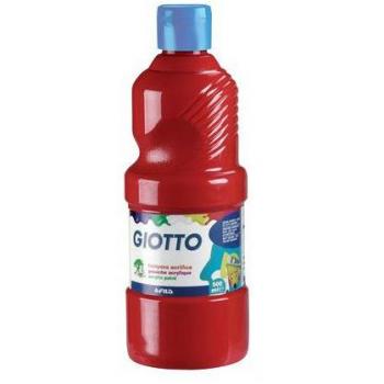 Tempera a base de agua Giotto Extra Quality 1L - Color Rojo Vermiglione