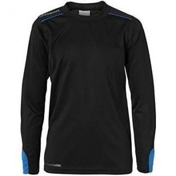 uhlsport Niños Bekleidung Teamsport Tower Junior Torwart Set, todo el año, infantil, color Varios colores - schwarz/energy blau, tamaño 12 años
