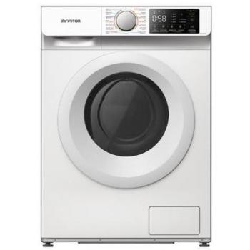 Lavadora Inverter Carga Frontal INFINITON WM-A14B, 10 kg, 1400 rpm, A, Vapor Care, Lavado en Frío, Añadir Ropa, 15 Programas, Color Blanco