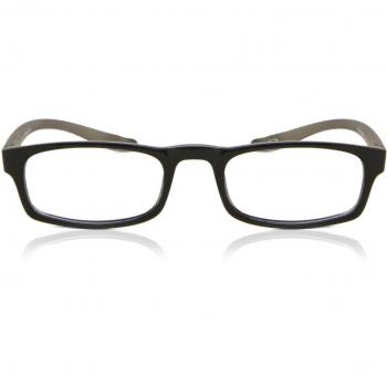 Gafas Anti-Azules Rectangulares Montura Completa de Plástico Negras para Hombre - Arise Collective