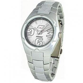 Chronotech mens analogue quartz watch with polycarbonate strap cc7039m09m