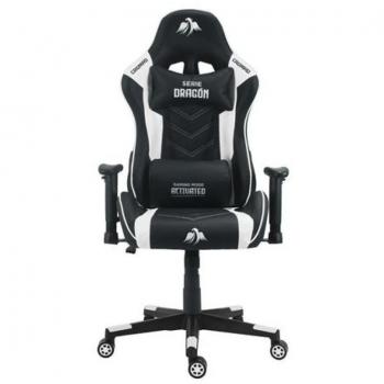 Silla Gaming Serie Dragón Blanca Cromad