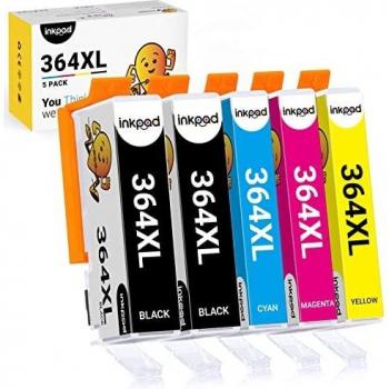 iNKPAD 364XL Cartuchos de Tinta 364 XL Compatibles con HP Officejet Officejet 4620 4610 4622 Deskjet 3070A 3520 3524 Photosmart 5520 5510 5511 5512 5522