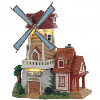 Lemax Olde Stone Mill Christmas Village with 4.5V Adapter, Multicolored, 11 inches