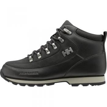 Botas de senderismo Helly Hansen The Forester para mujer, color negro y gris, talla 38.5 EU (993 Black Cream Pelican)
