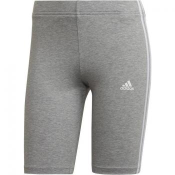 Leggings Adidas Essentials 3 Stripes para Mujer en Color Gris