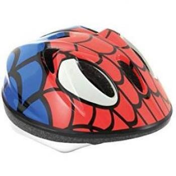 Massi Spiderman Casco, Niños, Azul, XS