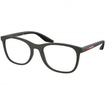 Prada Linea Rossa Gafas Graduadas PS 05PV 5361O1, Armazones para Hombre, Color Verde, Tamaño 55