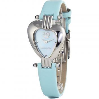Reloj Mujer Chronotech CT7333L-02 Ø 28 mm, esfera plateada, correa de acero inoxidable, resistente al agua hasta 30 metros, diseño elegante y moderno