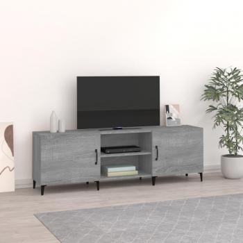 Mueble para TV madera de ingeniería gris Sonoma 150x30x50 cm