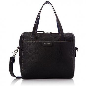 Paquetage Bowling Pu - Bolso Bolera para mujer,  color schwarz