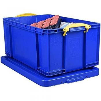 Really Useful - Caja (64 L), color azul
