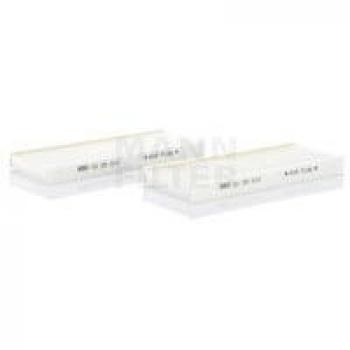 Original MANN-FILTER Filtro de habitáculo CU 25 010-2 – Paquete de filtros de habitáculo