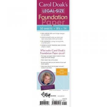 Carol Doak's Legal-Size Foundation Paper: 50 Sheets, 8 1/2 x 14