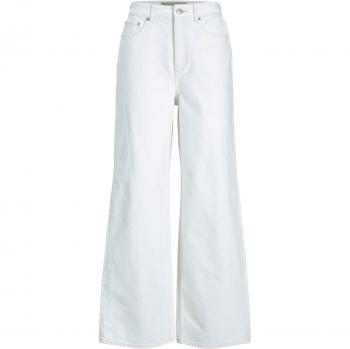 JJXX Tokyo Wide High-Waisted Women's Jeans - White Denim