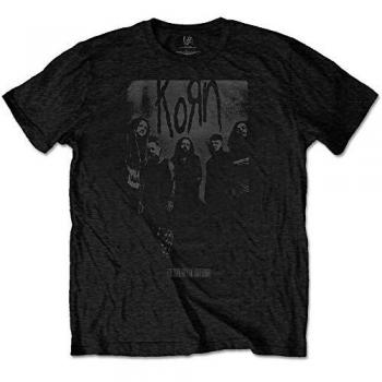 Korn Serenity Knock Wall Graphic T-Shirt - Black - XXL - 100% Cotton