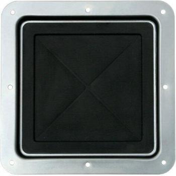 Pasacables Adam Hall 95x95 mm - Acero con recubrimiento de Zinc