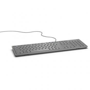 DELL KB216 USB AZERTY Francés Gris - Teclado