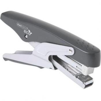 Rapesco Beluga - Grapadora de tenaza, 20 hojas de capacidad, usa grapas 24/6 - 26/6, color negro