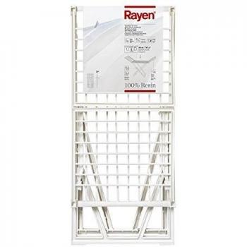 Rayen Resina Bloqueo de Seguridad | Tendedero para Interior y Exterior | Varillas XXL | 183 x 55 x 87 cm | Pack de 3 Unidades | Color Blanco, 183x55x87 cm