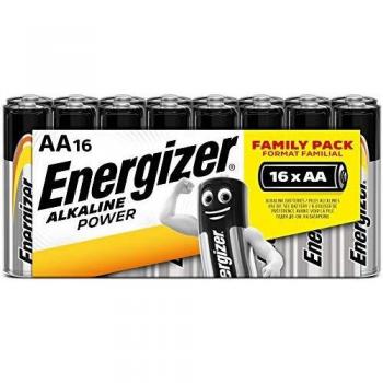 ENERGIZER-Lote de 12 paquetes de 16 pilas AA/LR6 Family Pack Classic