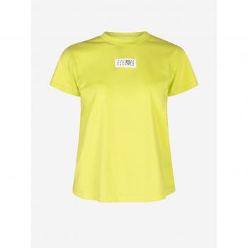 MM6 Maison Margiela Green Cotton Short Sleeve T-Shirt for Women, Size S