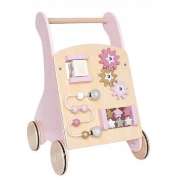 Andador de Madera Rosa Jabadabado