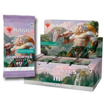 Magic: The Gathering - Sobre de Juego Horizontes de Modern 3 (Castellano) - Contiene 14 cartas, incluye cartas de la serie Modern Horizons, diseñado para jugadores y coleccionistas
